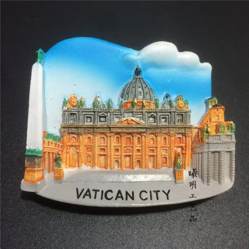 Vatican City Refrigerator Fridge Magnets Souvenir Strong Magnetic Stickers Home Decoratiion free shipping
Vatican City Refrigerator Fridge Magnets Souvenir Strong Magnetic Stickers Home Decoratiion free shipping