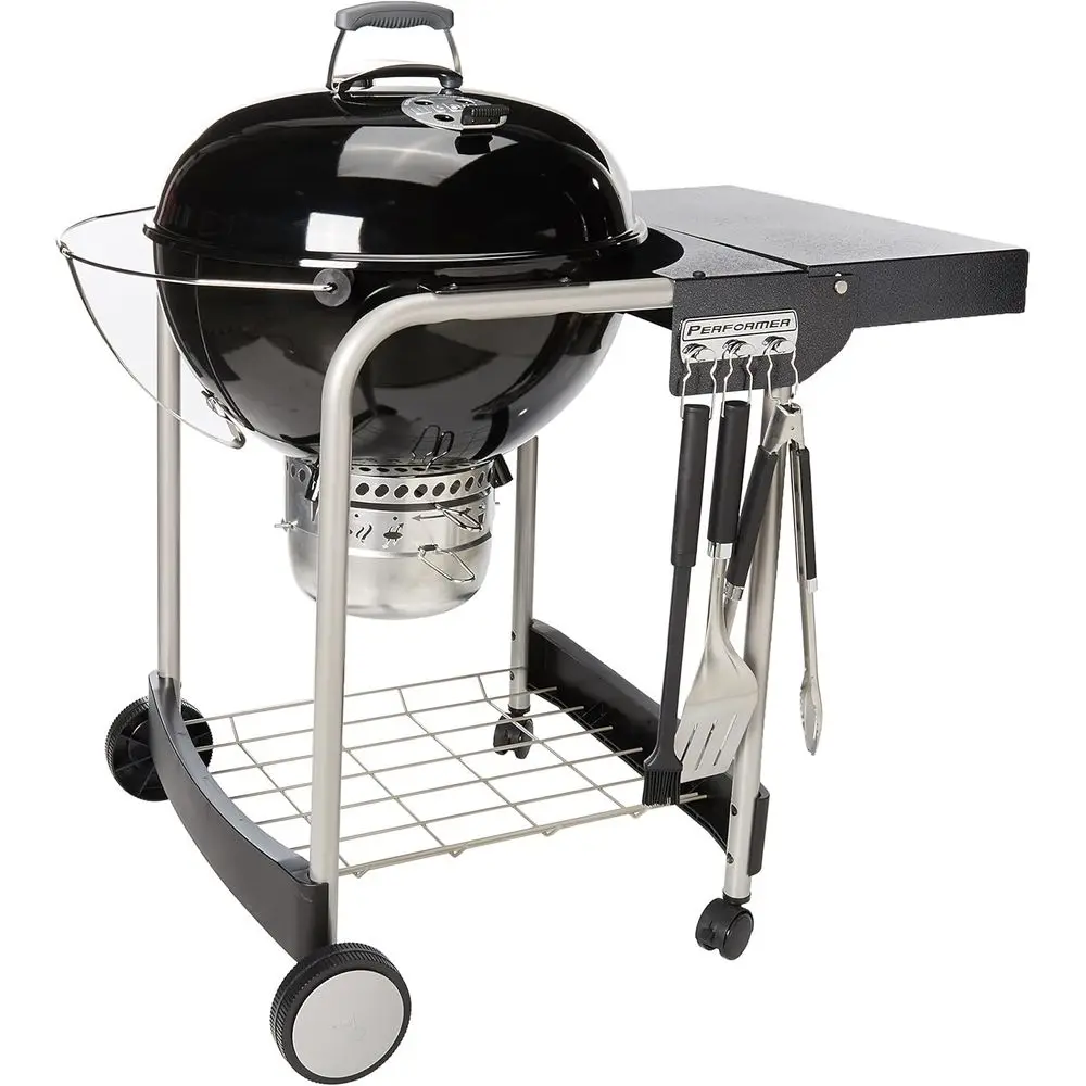 Charcoal Grill, 22-Inch, Black
Charcoal Grill, 22-Inch, Black