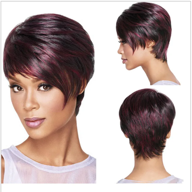 Black And Burgundy Wig Fei-Show Synthetic Short Wavy Hair Heat Resistant Fiber Male Female European Women Daily Use Hairpiece
Black And Burgundy Wig Fei-Show Synthetic Short Wavy Hair Heat Resistant Fiber Male Female European Women Daily Use Hairpiece