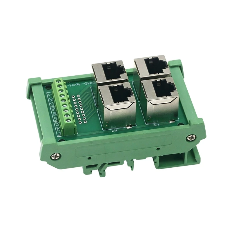 Professional 4 Port RJ45 8P8C Ethernet Connectors Adapter For Easy Rack Mounting
Professional 4 Port RJ45 8P8C Ethernet Connectors Adapter For Easy Rack Mounting