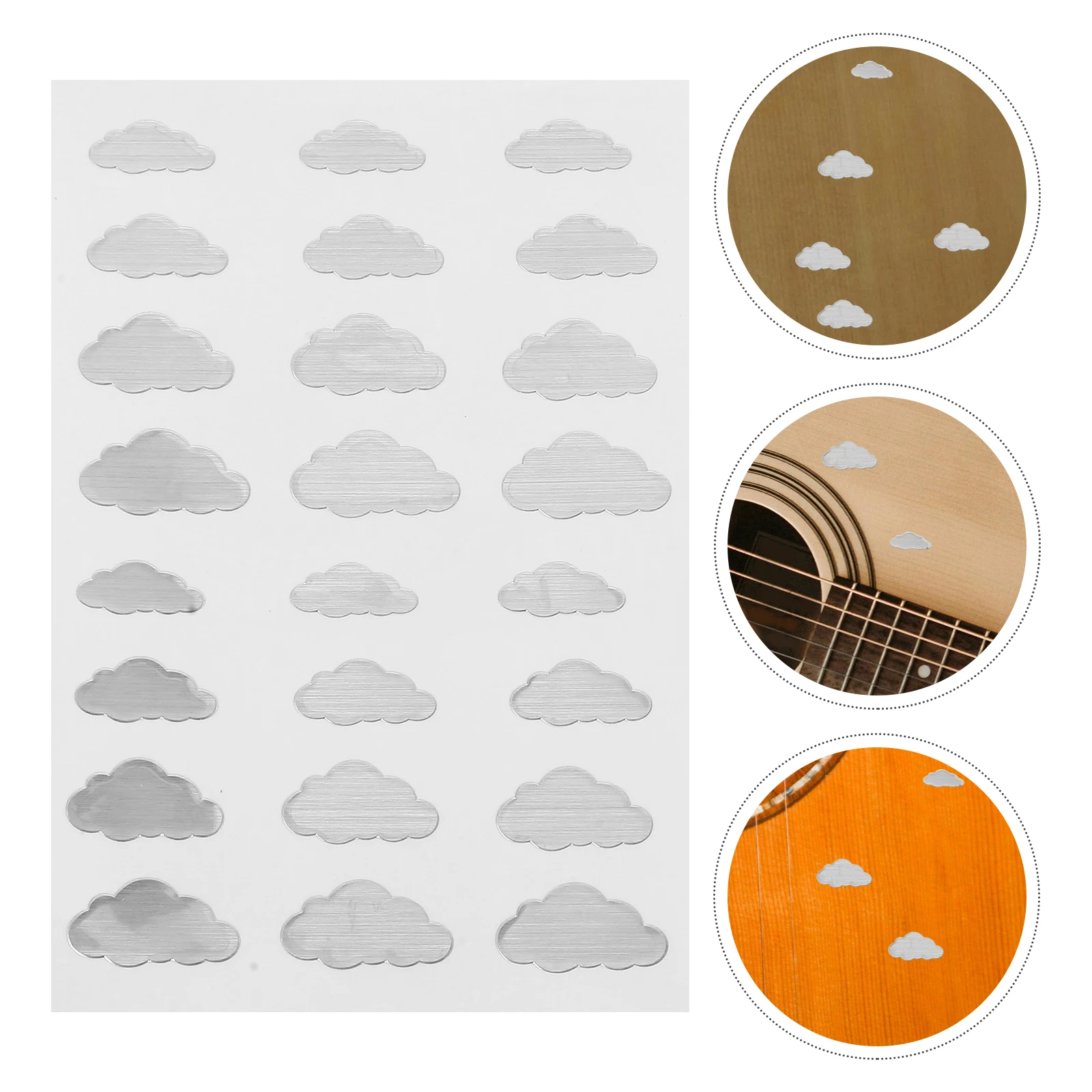 Guitar Fretboard Stickers Acoustic Decals Bass Neck Fingerboard The Clouds Electric Player Plastic Markers
Guitar Fretboard Stickers Acoustic Decals Bass Neck Fingerboard The Clouds Electric Player Plastic Markers
