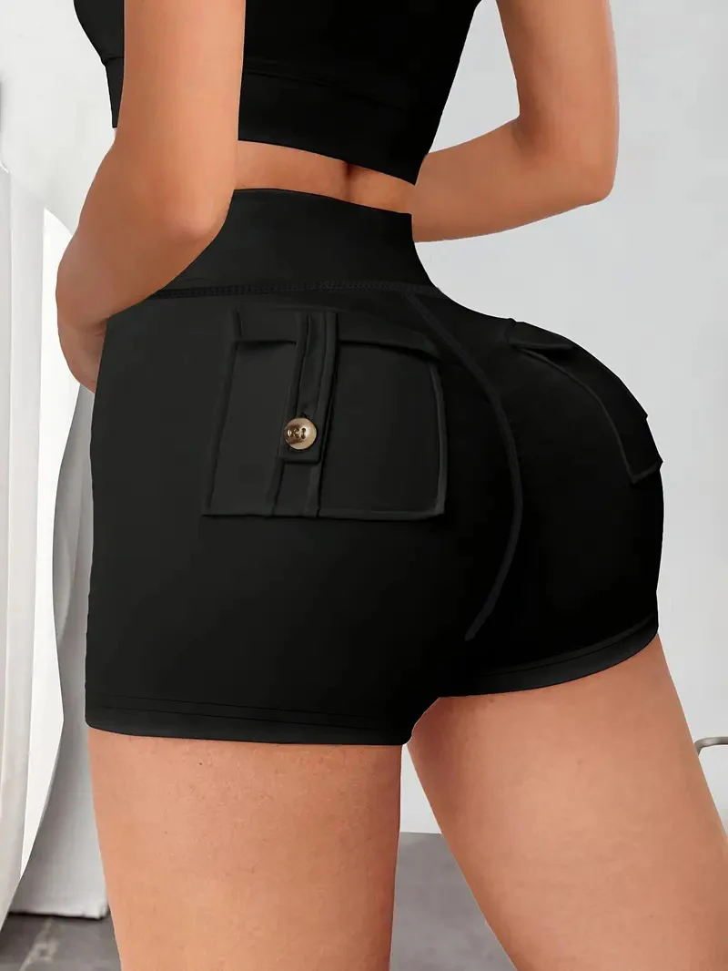 Women High Waist Cargo Yoga Shorts Butt Lifting Multi Pocket Workout Shorts Butt Lifting Stretchy Gym Workout Shorts Casual Wear
Women High Waist Cargo Yoga Shorts Butt Lifting Multi Pocket Workout Shorts Butt Lifting Stretchy Gym Workout Shorts Casual Wear