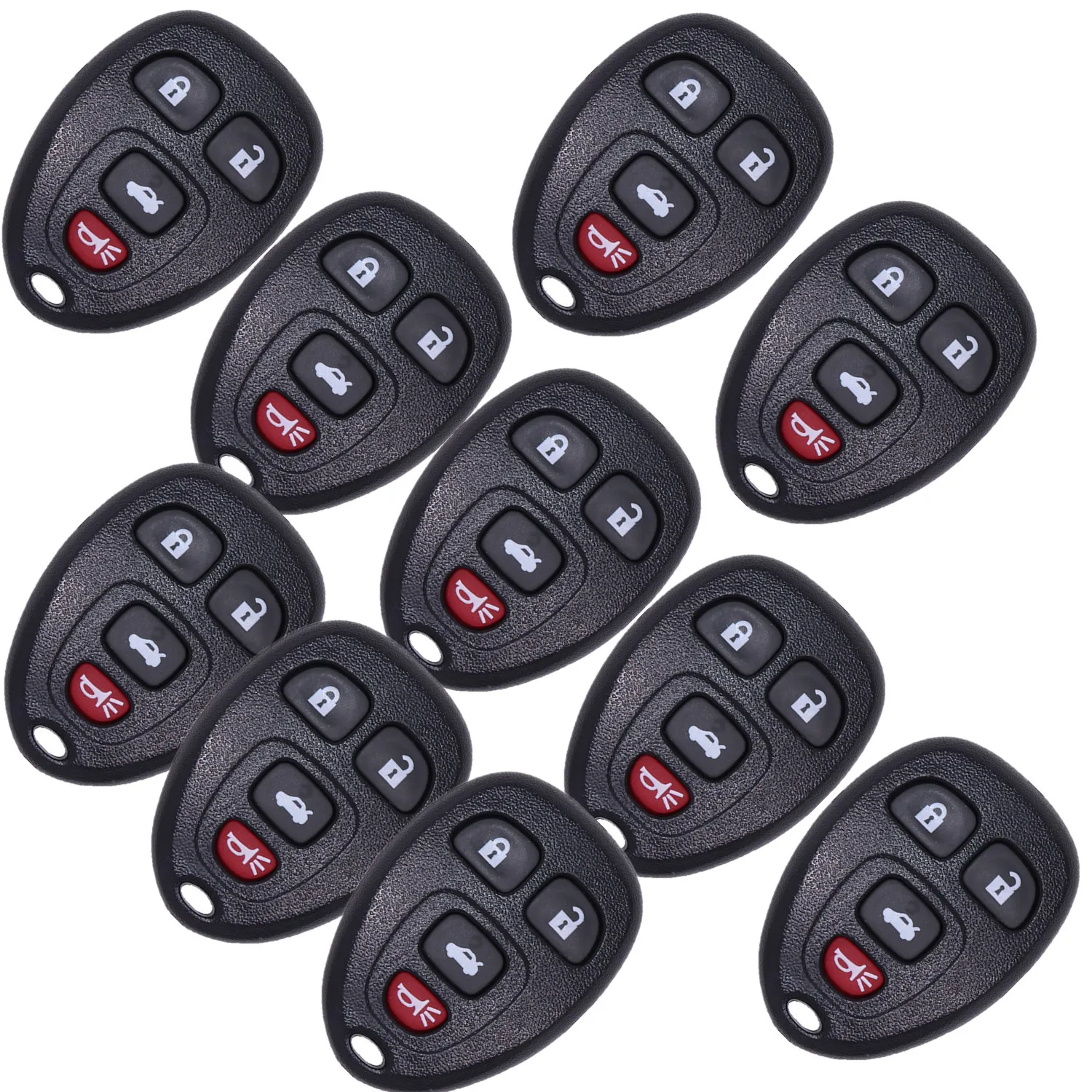 WFMJ 10Pcs For Buick Chevrolet Cadillac GMC Saturn 4 Buttons Car Remote Key Case Cover Key Shell
WFMJ 10Pcs For Buick Chevrolet Cadillac GMC Saturn 4 Buttons Car Remote Key Case Cover Key Shell