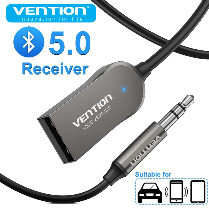 Vention Bluetooth 5.4 Wireless Receiver Adapter For Car BT Transmitter Handfree UBB To 3.5mm Jack Audio Music Aux Cable Speaker
Vention Bluetooth 5.4 Wireless Receiver Adapter For Car BT Transmitter Handfree UBB To 3.5mm Jack Audio Music Aux Cable Speaker