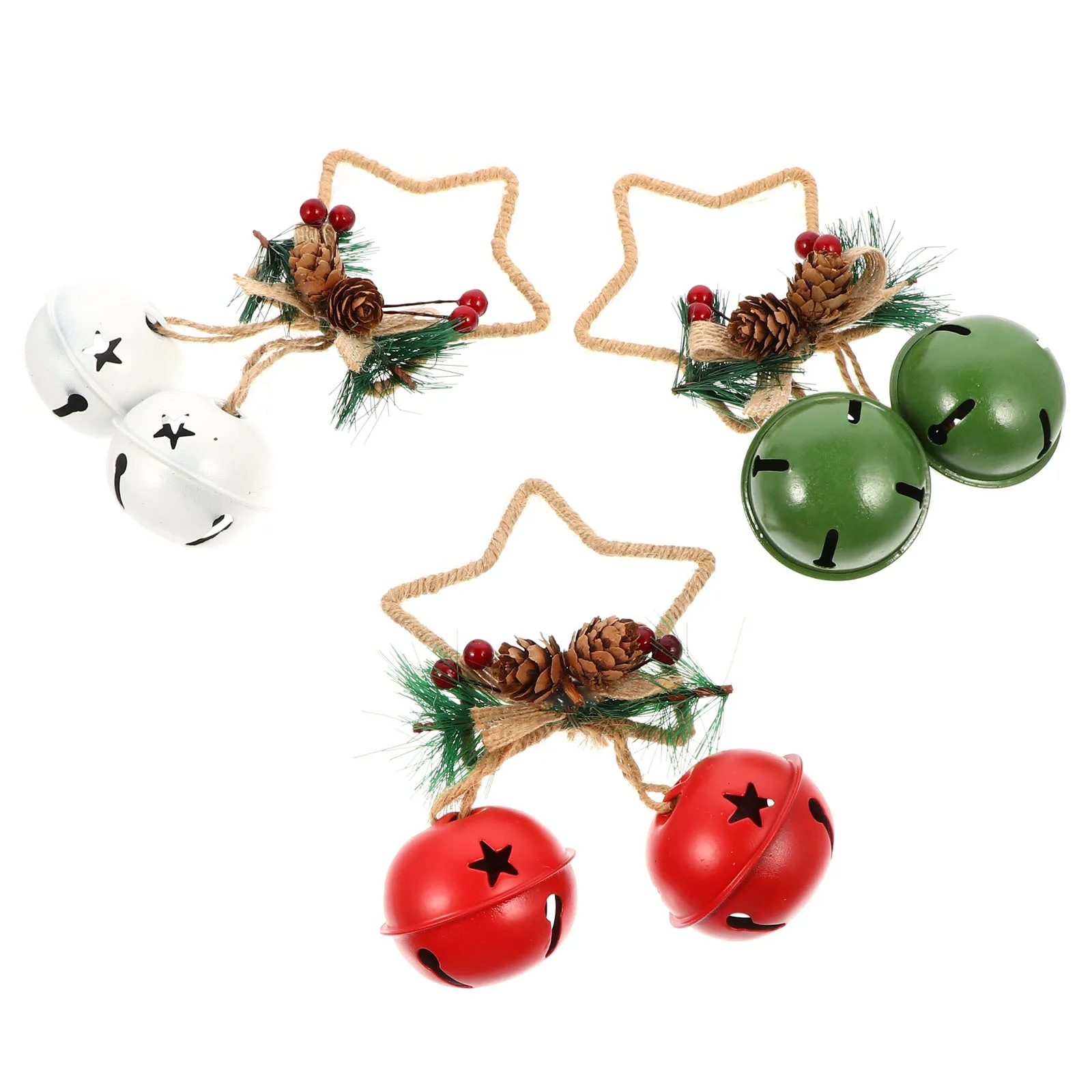 2Pcs Christmas Star Bells Hanging Ornament for Home Xmas Tree Decor Festive Adornment Perfect Gift and Photo Prop
2Pcs Christmas Star Bells Hanging Ornament for Home Xmas Tree Decor Festive Adornment Perfect Gift and Photo Prop