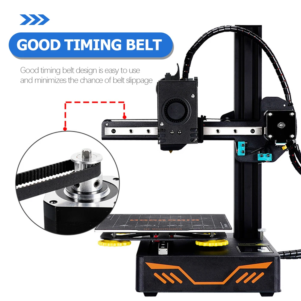 1pcs Gt2 Timing 6Mm Rubber 3D Printer Belt Replacement Anti-Slip Wear Resistant High Precision Synchronous Belt For Cnc
1pcs Gt2 Timing 6Mm Rubber 3D Printer Belt Replacement Anti-Slip Wear Resistant High Precision Synchronous Belt For Cnc