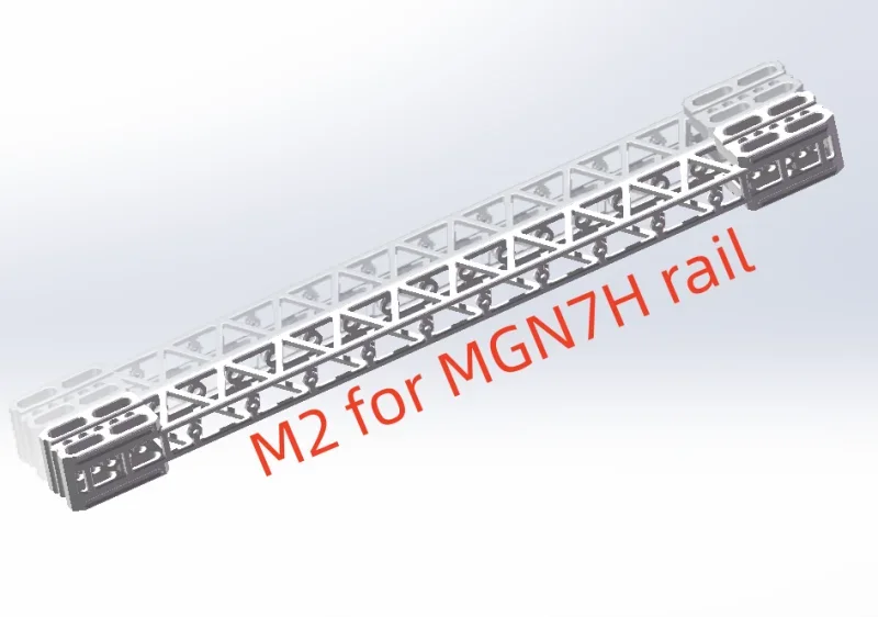 Funssor Voron Micron Crucible Pandora 3D printer gantry ultra light X beam 200mm length Light CNC aluminum gantry
Funssor Voron Micron Crucible Pandora 3D printer gantry ultra light X beam 200mm length Light CNC aluminum gantry