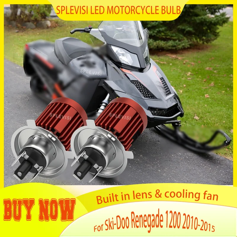 LED with Clear, Focused Beam Motorbike Headlight Scooter Headlamp For Ski-Doo Renegade 1200 2010 2011 2012 2013 2014 2015 
LED with Clear, Focused Beam Motorbike Headlight Scooter Headlamp For Ski-Doo Renegade 1200 2010 2011 2012 2013 2014 2015