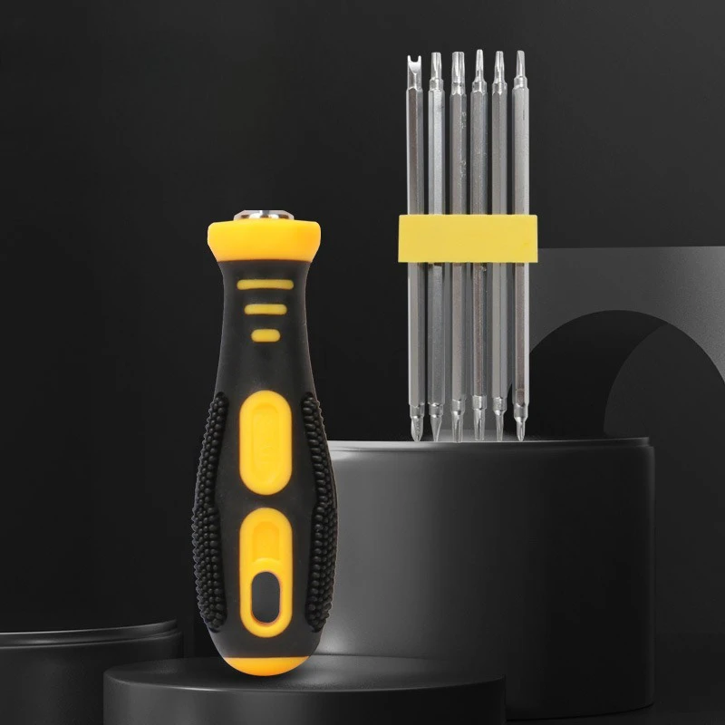 Household Screw Driver Hand Tool Kits magnetic Screwdriver Set Precision Hexagonal Plum U Y shaped Multifunctional Phone Repair
Household Screw Driver Hand Tool Kits magnetic Screwdriver Set Precision Hexagonal Plum U Y shaped Multifunctional Phone Repair