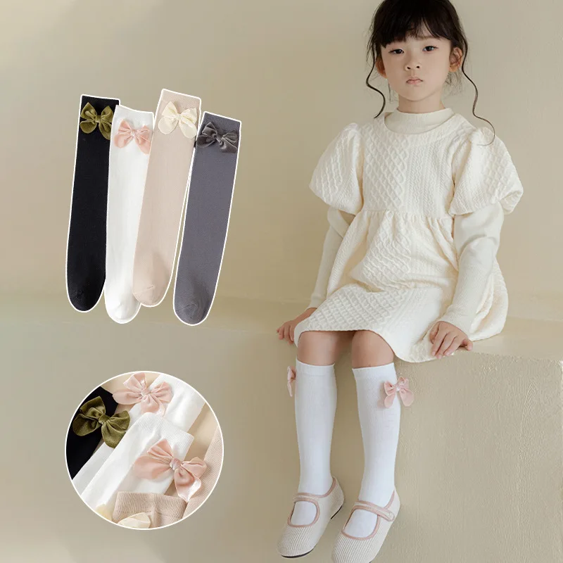 2025 весенне-летние носки для девочек, бархатные носки до середины икры в стиле принцессы с бантом, мягкие детские модные однотонные носки для детей от 3 до 8 лет
2025 весенне-летние носки для девочек, бархатные носки до середины икры в стиле принцессы с бантом, мягкие детские модные однотонные носки для детей от 3 до 8 лет