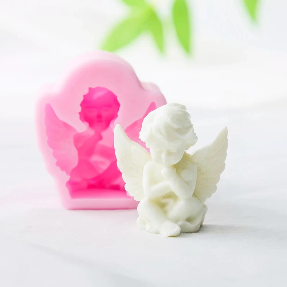 Diy 3d Little Angel Silicone Molds Water Column Fountain Fondant Chocolate Plaster Epoxy Resin Mold Cake Decoration Accessories
Diy 3d Little Angel Silicone Molds Water Column Fountain Fondant Chocolate Plaster Epoxy Resin Mold Cake Decoration Accessories