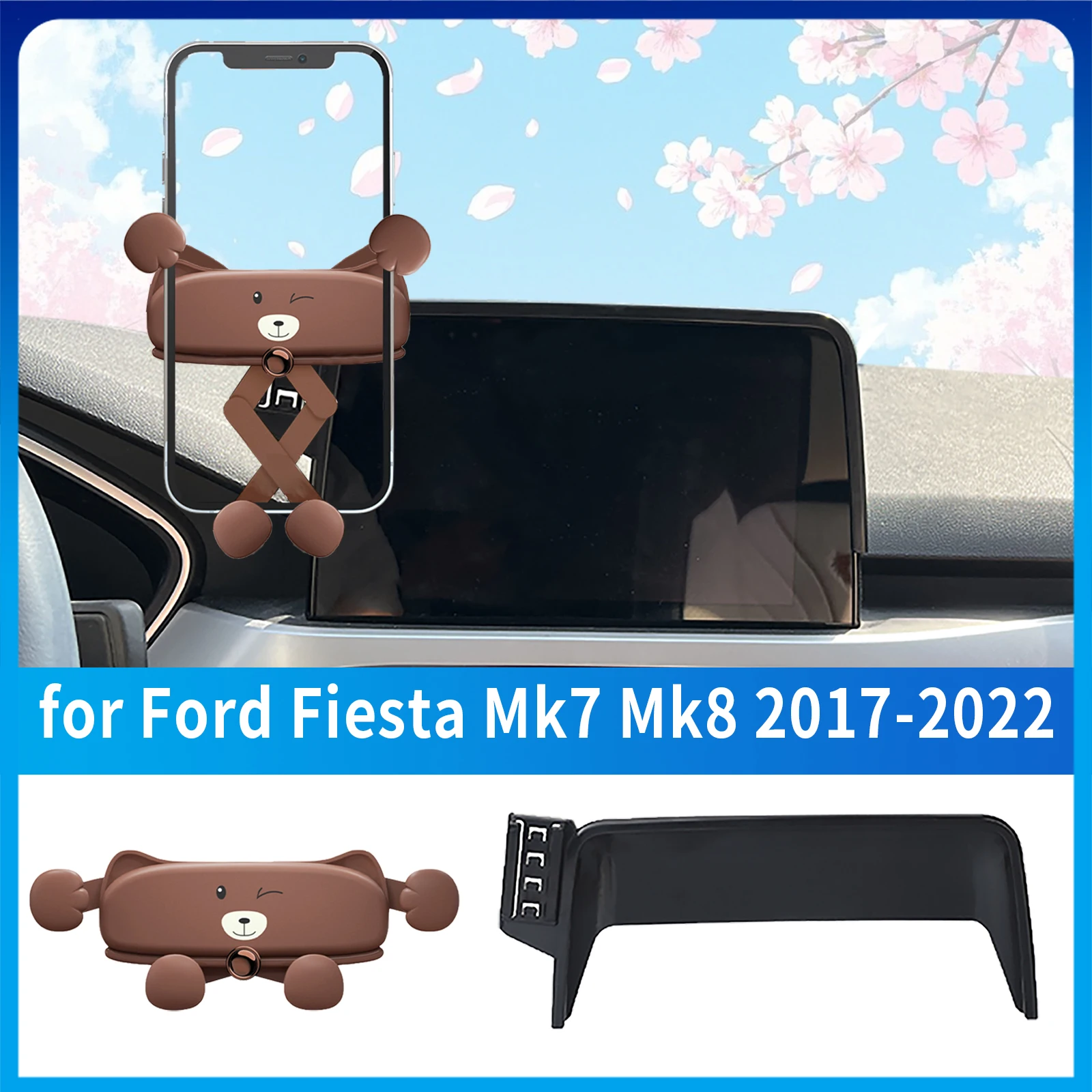 Car Mobile Phone Holder for Ford Fiesta Mk7 Mk8 2017~2022 (8in) Bracket cartoon Cute style Accessories Navigation Stand Auto
Car Mobile Phone Holder for Ford Fiesta Mk7 Mk8 2017~2022 (8in) Bracket cartoon Cute style Accessories Navigation Stand Auto