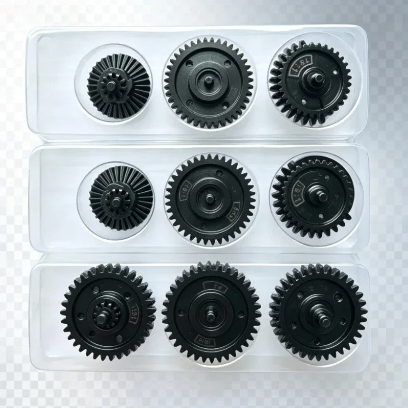 High Precision Metal Gear Set 13:1 16:1 18:1 Cutting Gear Parts For Gen8 Gen9 Gen10 Gearbox
High Precision Metal Gear Set 13:1 16:1 18:1 Cutting Gear Parts For Gen8 Gen9 Gen10 Gearbox