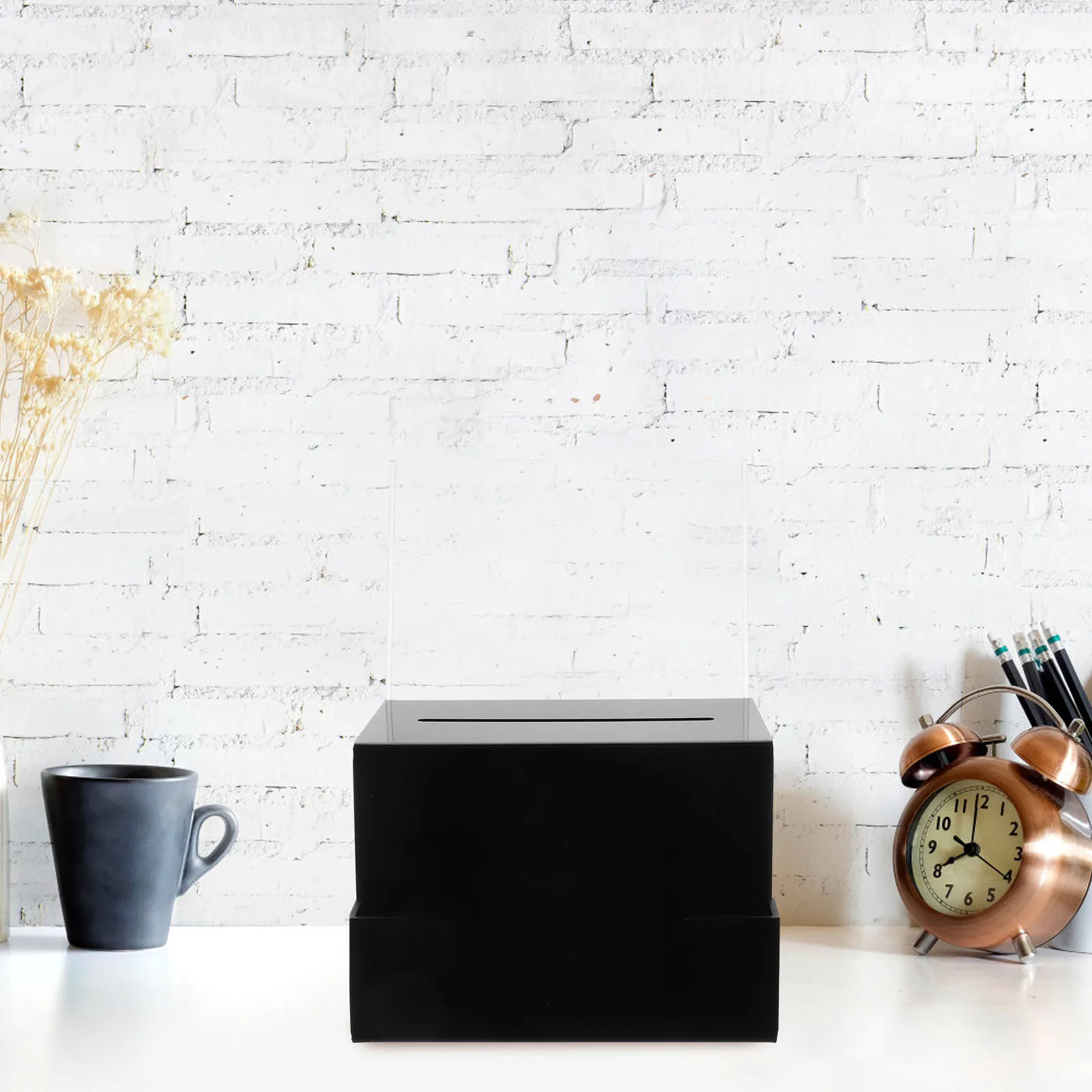 Acrylic Donation Box Ballot Suggestion Fundraising Letter Collection Container Office Use Multi Functional Voting Box Storage
Acrylic Donation Box Ballot Suggestion Fundraising Letter Collection Container Office Use Multi Functional Voting Box Storage