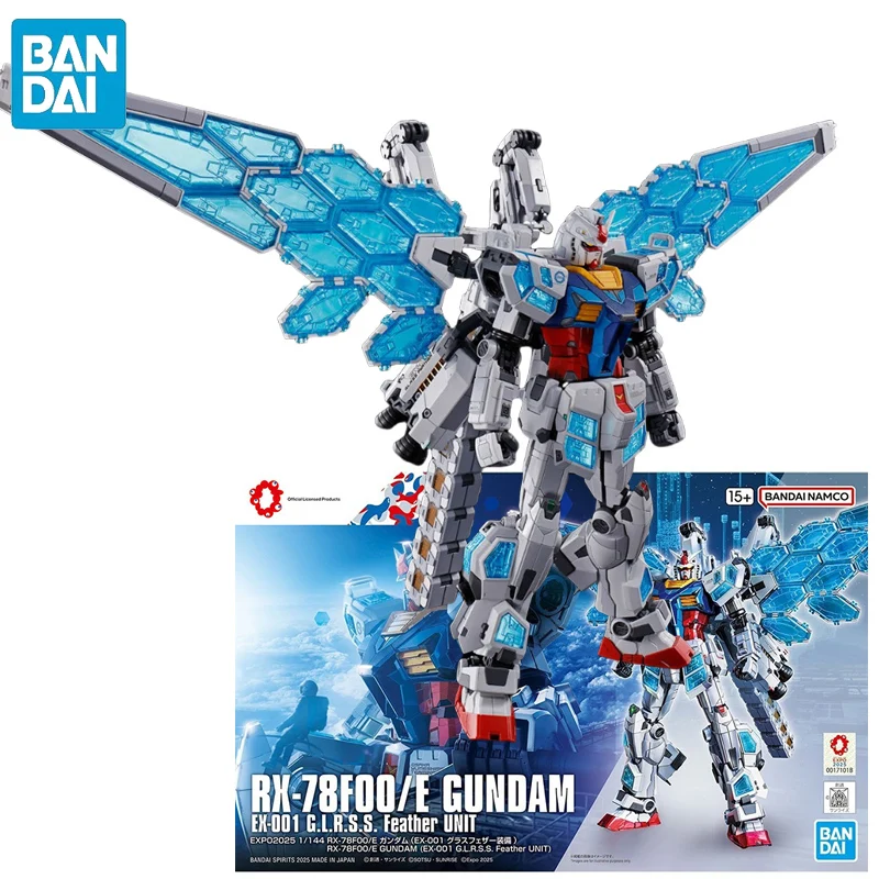 In Stock BANDAI HG 1/144 RX78F00/E GUNDAM EX-001 G.L.R.S.S. Feather UNIT Anime Action Figures Assembly Model Collection Toy
In Stock BANDAI HG 1/144 RX78F00/E GUNDAM EX-001 G.L.R.S.S. Feather UNIT Anime Action Figures Assembly Model Collection Toy