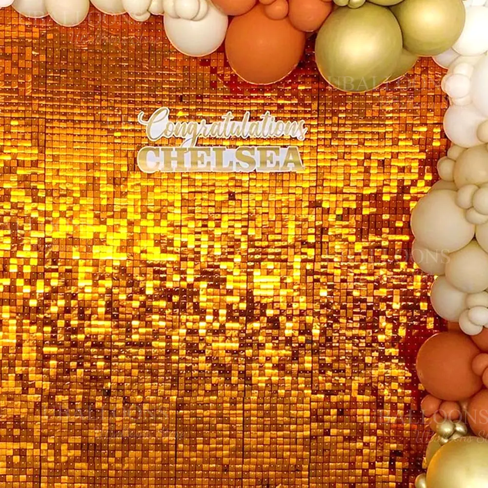 Bright Orange Shimmer Wall Backdrop Panels 12/18/24pcs Copper Orange Wall Sequin Panels for Birthday Halloween Baby Shower Decor
Bright Orange Shimmer Wall Backdrop Panels 12/18/24pcs Copper Orange Wall Sequin Panels for Birthday Halloween Baby Shower Decor