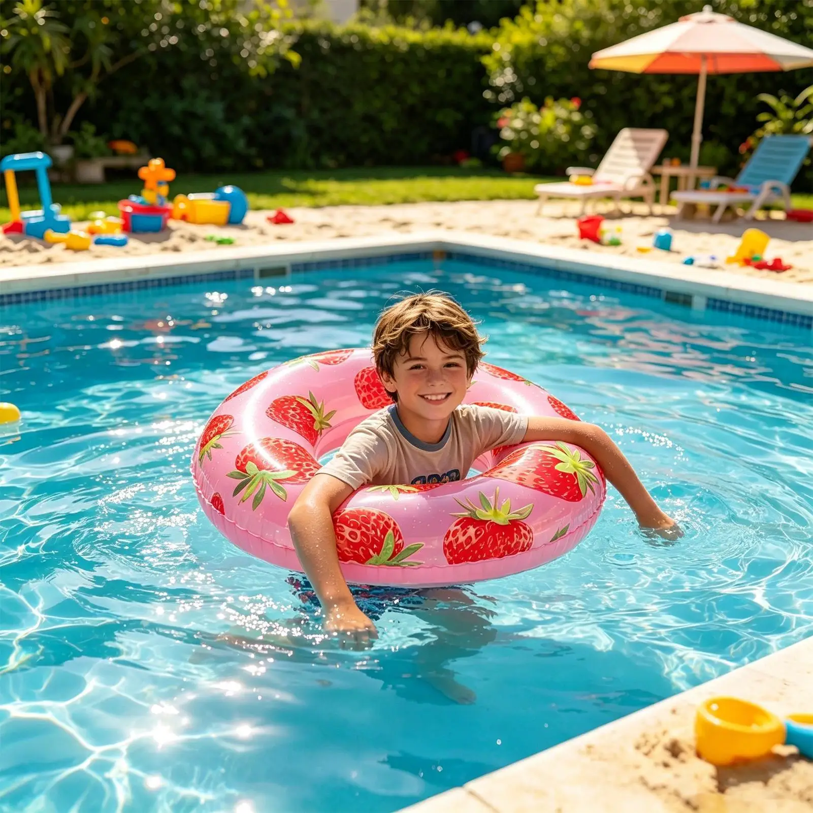 Inner Tubes For Pool Fruit Pattern Blow Up Water Rings Kids Pool Tube Float For Boys Girls Outdoor Backyard River Lake Water
Inner Tubes For Pool Fruit Pattern Blow Up Water Rings Kids Pool Tube Float For Boys Girls Outdoor Backyard River Lake Water