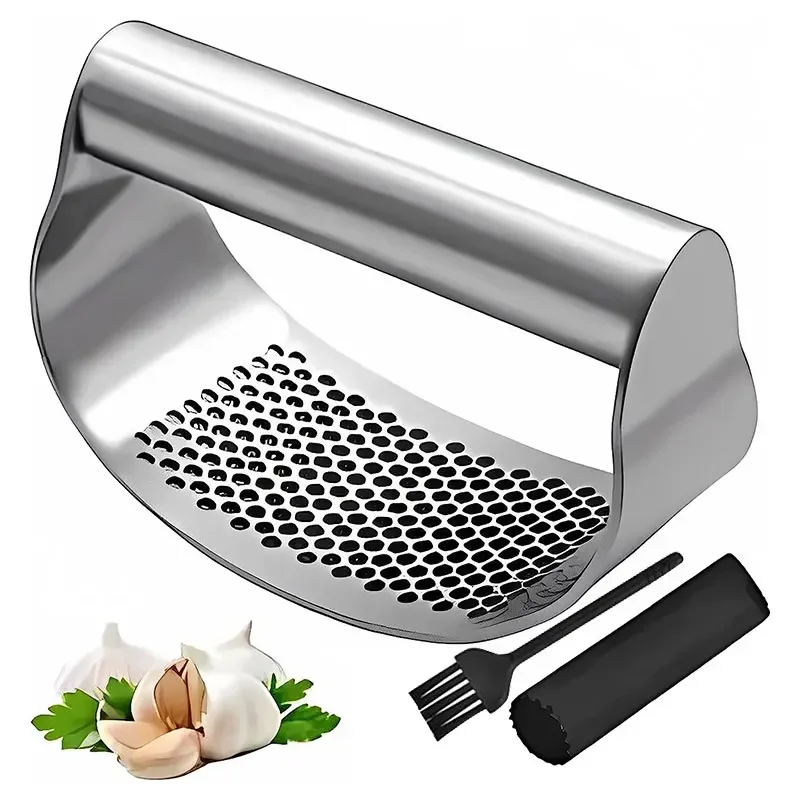 Upgraded Stainless Steel Garlic Press Squeezer Manual Garlic Ginger Rocker Crusher Garlic Cutting Mince Tools Kitchen Gadgets
Upgraded Stainless Steel Garlic Press Squeezer Manual Garlic Ginger Rocker Crusher Garlic Cutting Mince Tools Kitchen Gadgets