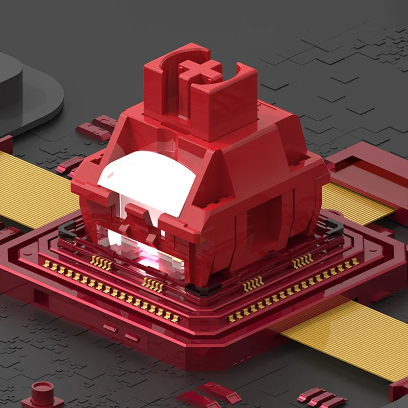 TTC Flaming Red V2 Switch 5 Pin Factory Pre-lubed Linear Mechanical Keyboard Switch
TTC Flaming Red V2 Switch 5 Pin Factory Pre-lubed Linear Mechanical Keyboard Switch