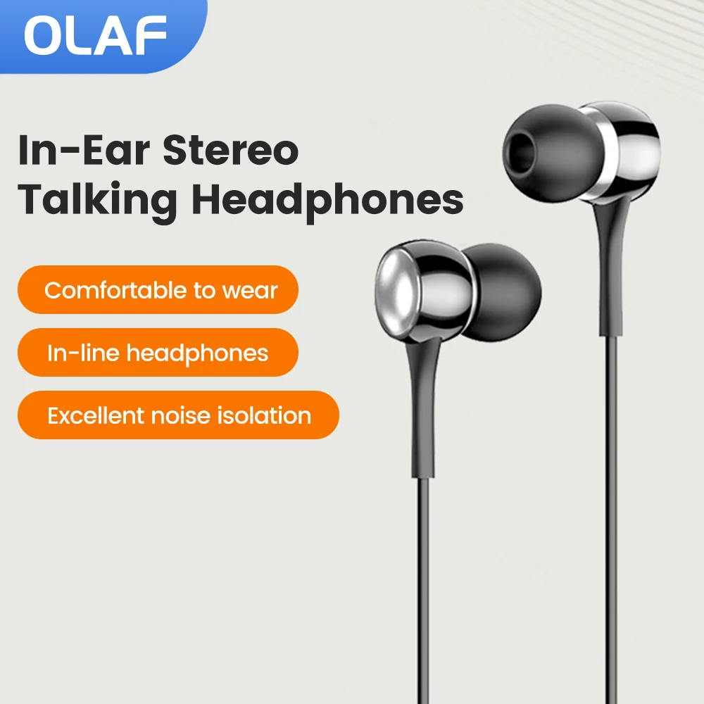 Universal 3.5mm Stereo In-Ear Headphones Sport Music Earbud Handfree Wired Headset Earphones with Mic For Xiaomi Huawei Samsung
Universal 3.5mm Stereo In-Ear Headphones Sport Music Earbud Handfree Wired Headset Earphones with Mic For Xiaomi Huawei Samsung