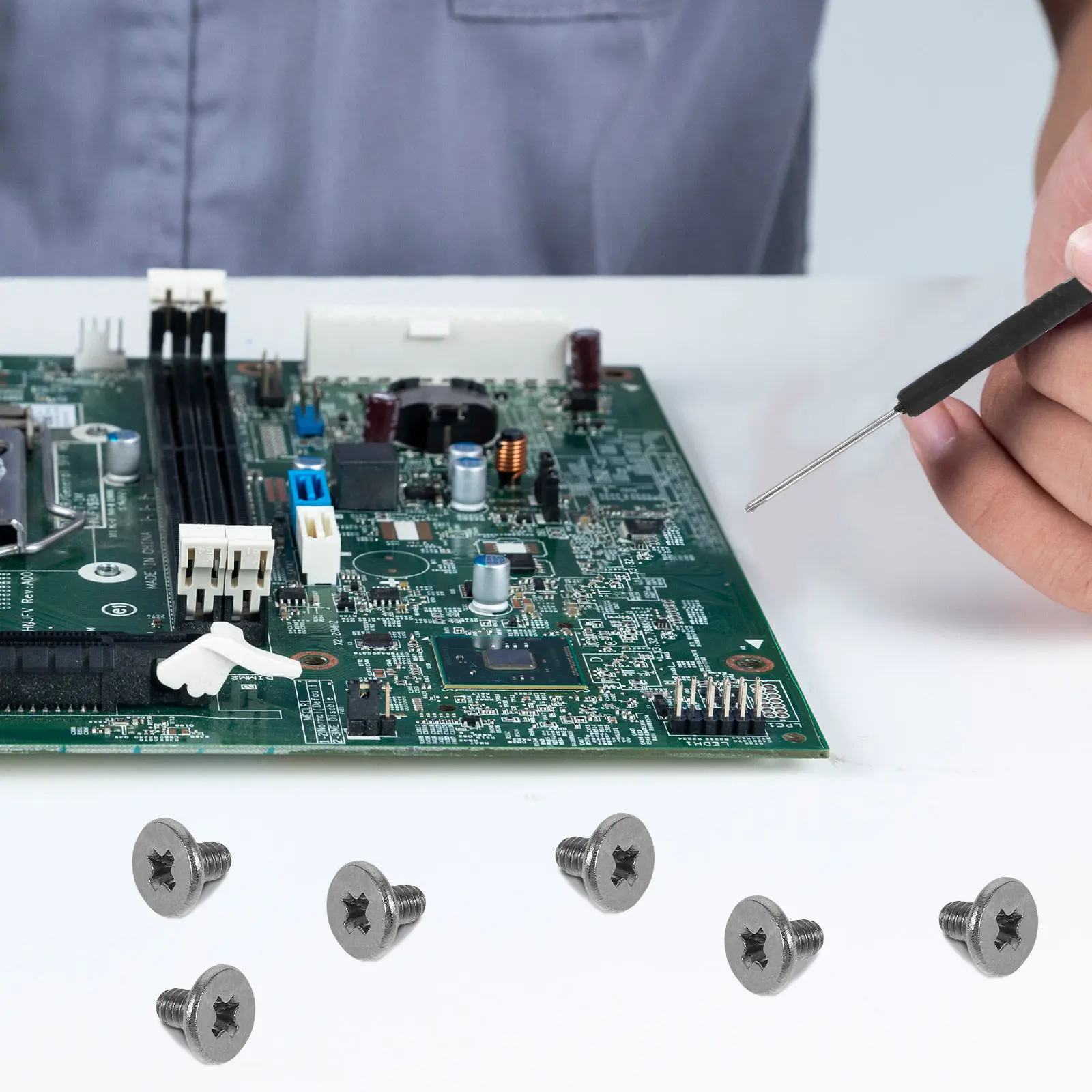 1 Set M.2 Ssd Screw Kit 2X3Mm Metal Laptop Repair Screws For Hard Disk Mounting Hardware Diy Computer Upgrade Maintenance Tool
1 Set M.2 Ssd Screw Kit 2X3Mm Metal Laptop Repair Screws For Hard Disk Mounting Hardware Diy Computer Upgrade Maintenance Tool