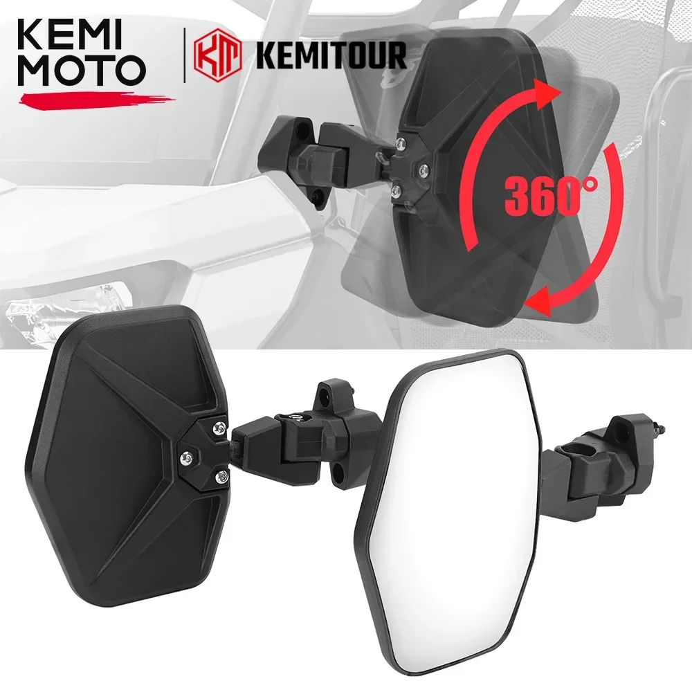KEMIMOTO UTV Aluminum Rear View Side Mirrors #715002459 for Can-Am Defender Max HD5 HD8 HD9 HD10 2016-2023 Work w/ Roof
KEMIMOTO UTV Aluminum Rear View Side Mirrors #715002459 for Can-Am Defender Max HD5 HD8 HD9 HD10 2016-2023 Work w/ Roof