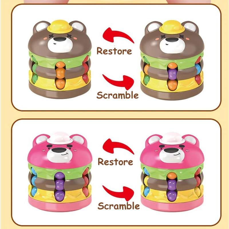 Bear Burger Transformable Magic Beans Fidget Spinner - вращающиеся бусины, развивающая игрушка для детей
Bear Burger Transformable Magic Beans Fidget Spinner - вращающиеся бусины, развивающая игрушка для детей