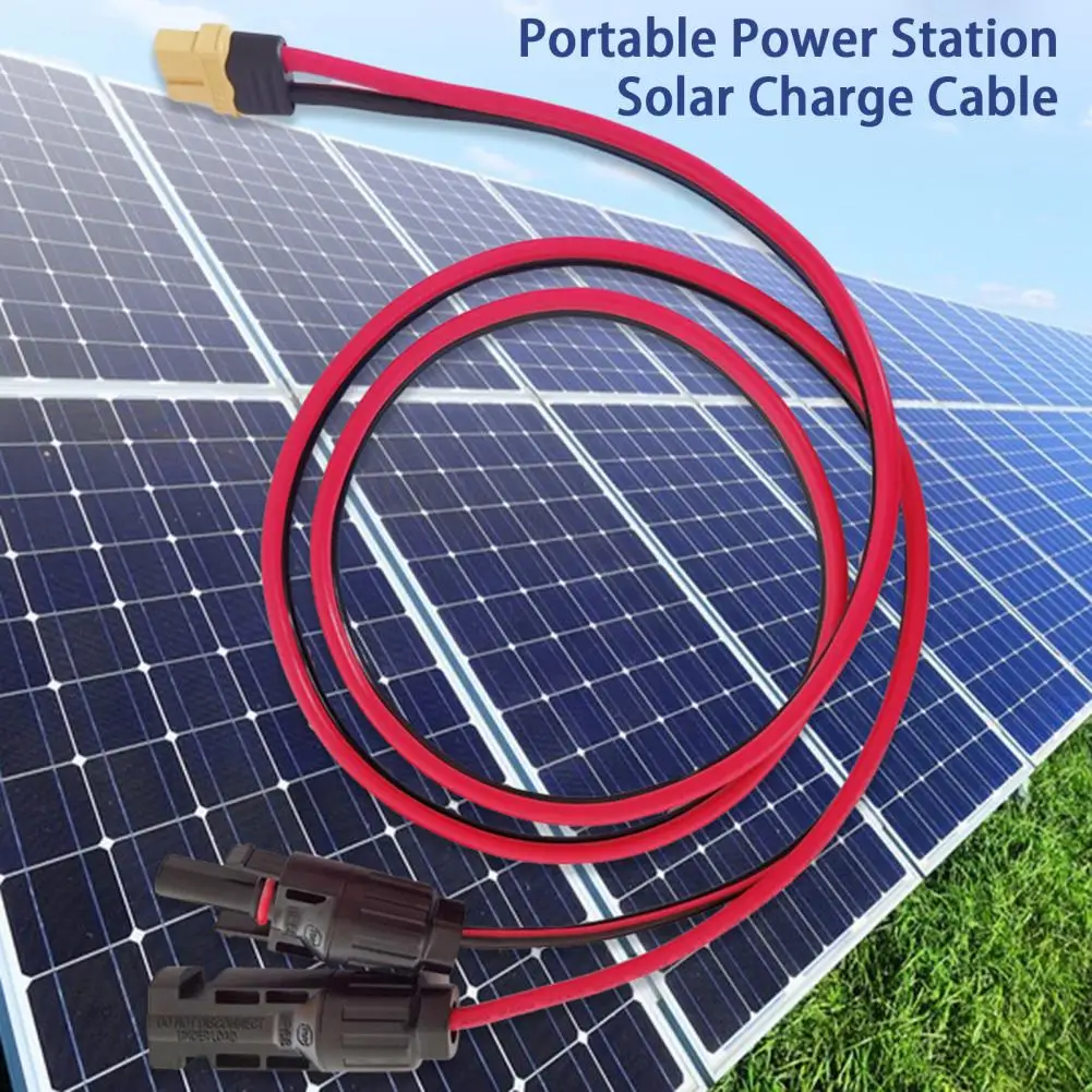 Solar Charge Cable Convenient Good Conductivity Reusable Solar Charge Extension Cable Solar Panel Adapter Car Accessories
Solar Charge Cable Convenient Good Conductivity Reusable Solar Charge Extension Cable Solar Panel Adapter Car Accessories