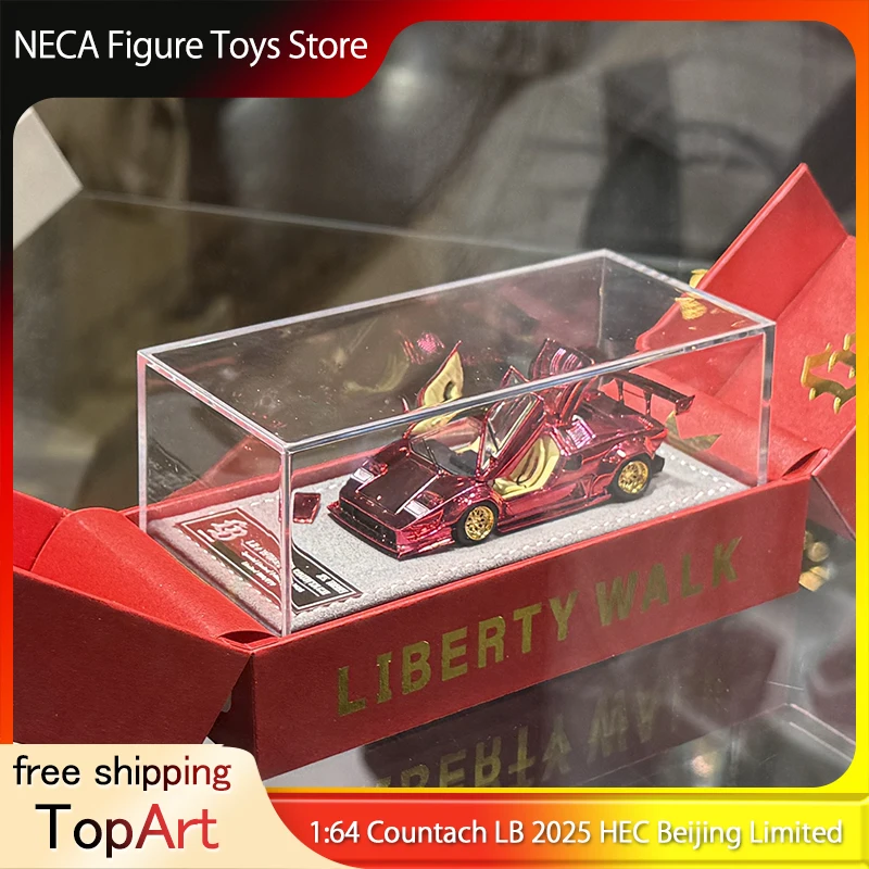 TopArt 1:64 Scale Countach LB Works 2025 HEC Beijing Special Limited Edition Alloy Simulation Supercar Collectible Model Toy
TopArt 1:64 Scale Countach LB Works 2025 HEC Beijing Special Limited Edition Alloy Simulation Supercar Collectible Model Toy