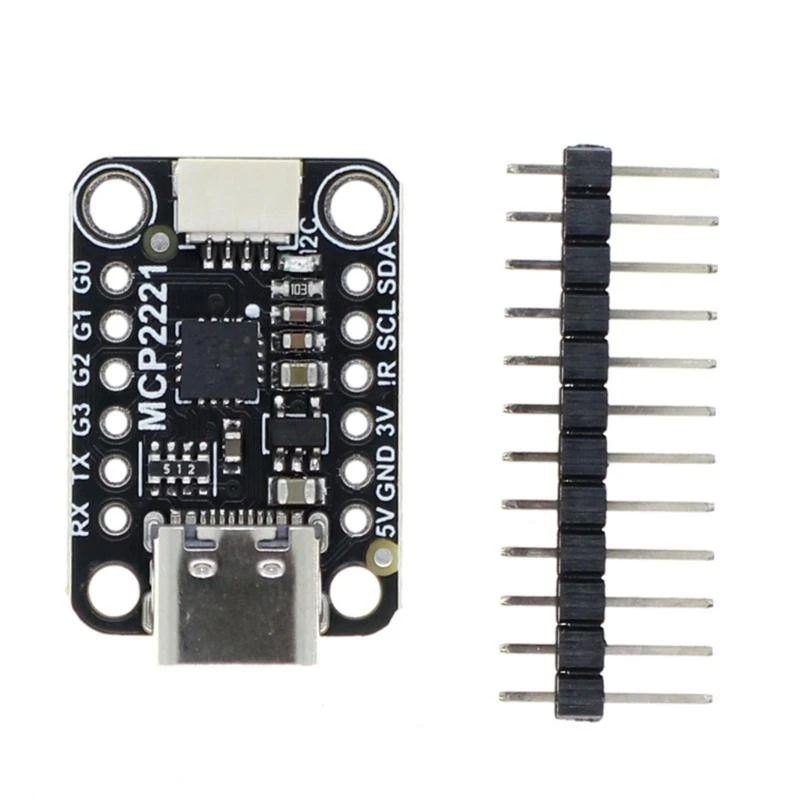 F68B Эффективный MCP2221A USB -модуль GPIO I2C для универсальной связи с данными
F68B Эффективный MCP2221A USB -модуль GPIO I2C для универсальной связи с данными