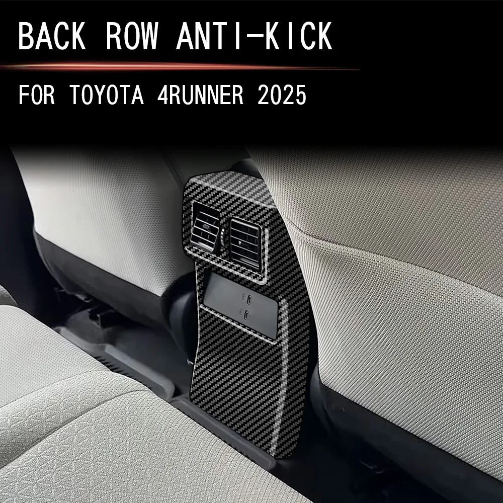 For Toyota 4Runner 2025 2026 ABS Carbon Fiber AC Vent Center Armrest Box Car Rear Seat Air Outlet Frame Cover Trim Accessories
For Toyota 4Runner 2025 2026 ABS Carbon Fiber AC Vent Center Armrest Box Car Rear Seat Air Outlet Frame Cover Trim Accessories