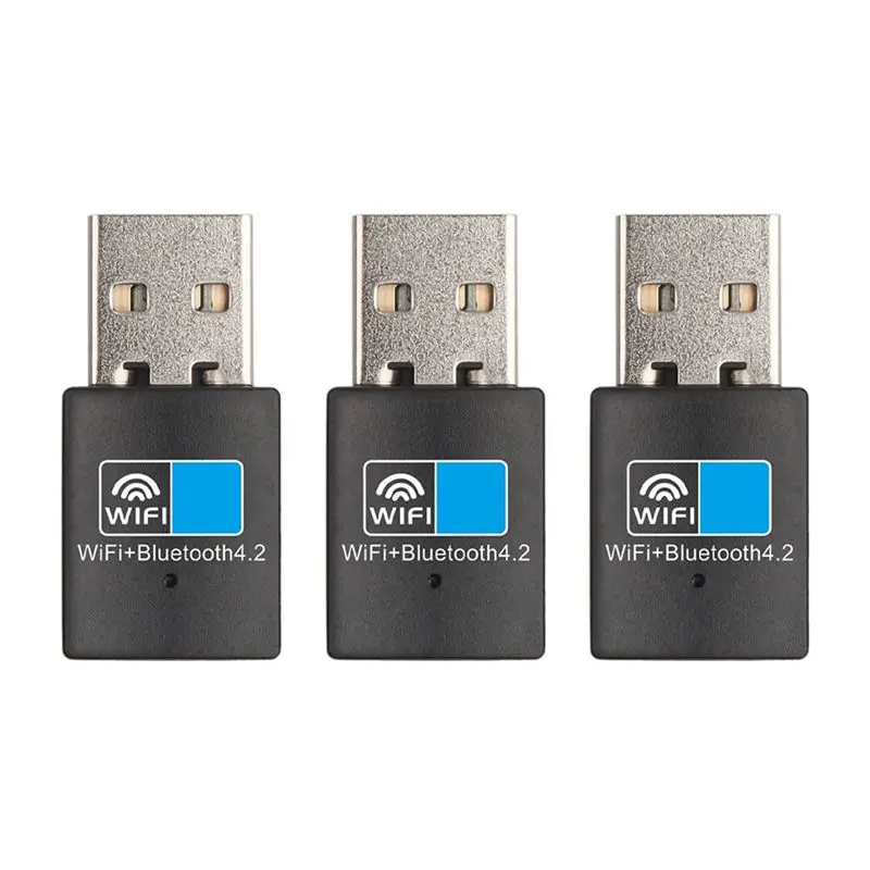 Exquisite-3X USB-адаптер Wi-Fi, совместимый с Bluetooth V4.2, беспроводная сетевая карта, антенна Wi-Fi, передатчик, интернет-приемник для ПК/LAN
Exquisite-3X USB-адаптер Wi-Fi, совместимый с Bluetooth V4.2, беспроводная сетевая карта, антенна Wi-Fi, передатчик, интернет-приемник для ПК/LAN