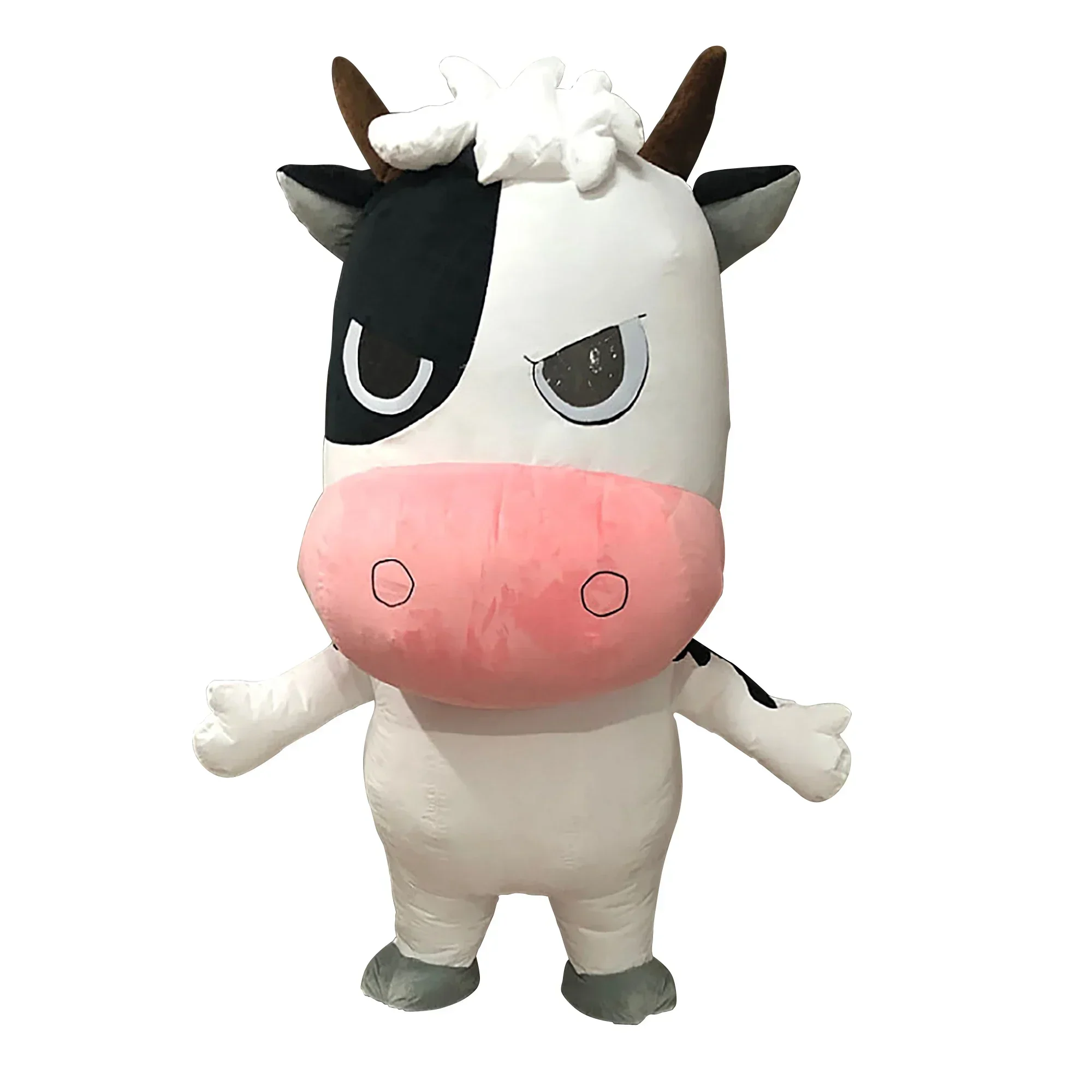 Inflatable White Milk Cow Mascot Costume Plush for Adult Unisex Parties Holidays Festivals Performance Show No Battery
Inflatable White Milk Cow Mascot Costume Plush for Adult Unisex Parties Holidays Festivals Performance Show No Battery