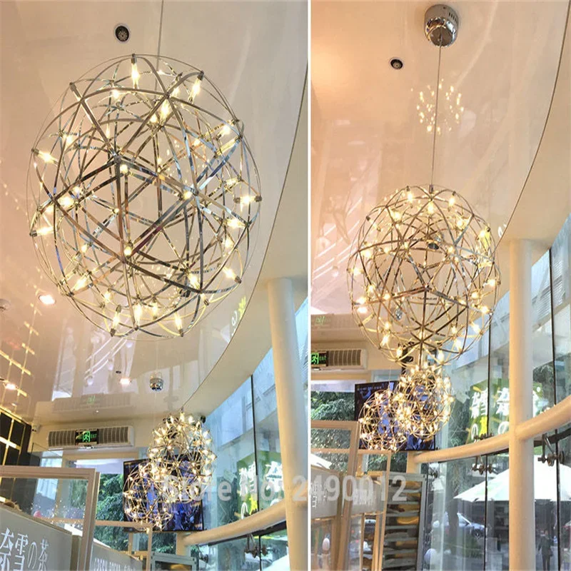 Bar Light Modern Firework Pendant Lights Bar LED Stainless Steel Ball Pendant Lamp For Bar/Restaurant Lamparas Lustre
Bar Light Modern Firework Pendant Lights Bar LED Stainless Steel Ball Pendant Lamp For Bar/Restaurant Lamparas Lustre