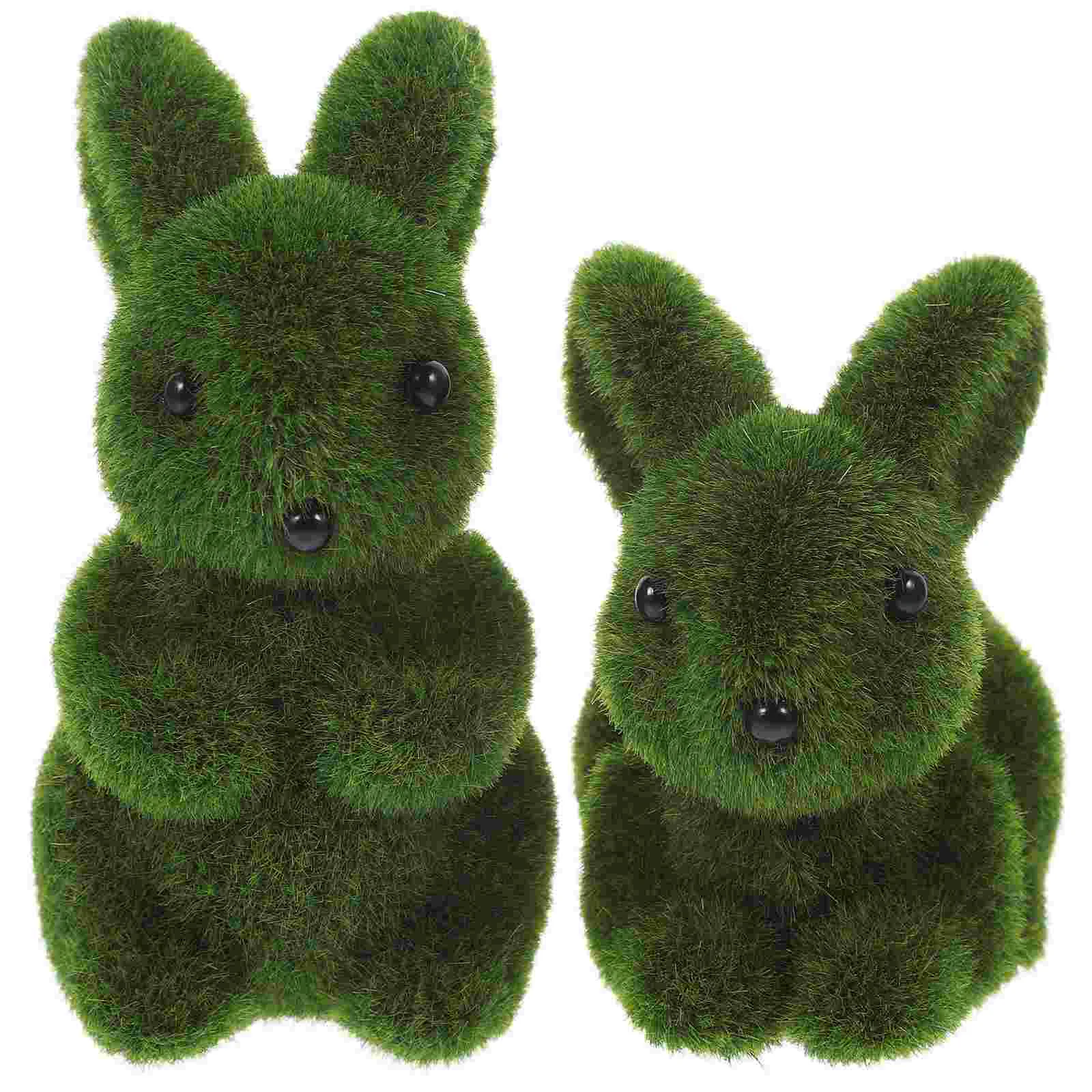 2 Pcs Simulation Rabbit Pig Hamster Bunnies Cute Flocking Bunny Figurines Decor Garden Decoration Easter Decorations
2 Pcs Simulation Rabbit Pig Hamster Bunnies Cute Flocking Bunny Figurines Decor Garden Decoration Easter Decorations