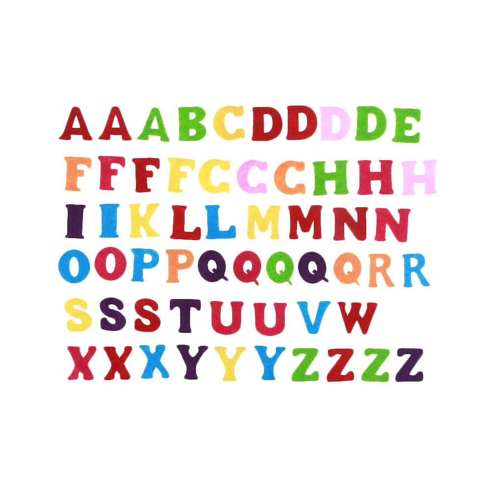 50Pcs DIY Felt Alphabet Letters Craft Supplies for Flowers Decor Hair Clips Kids Projects Easy to Use Sew Glue Multi-Time Use
50Pcs DIY Felt Alphabet Letters Craft Supplies for Flowers Decor Hair Clips Kids Projects Easy to Use Sew Glue Multi-Time Use