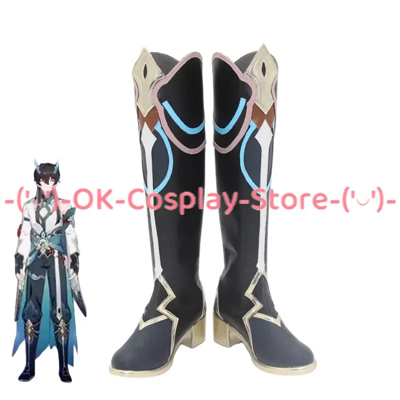 Game Honkai Star Rail Danheng Cosplay Shoes PU Leather Shoes Halloween Carnival Boots Dan Heng Cosplay Props Custom Made
Game Honkai Star Rail Danheng Cosplay Shoes PU Leather Shoes Halloween Carnival Boots Dan Heng Cosplay Props Custom Made