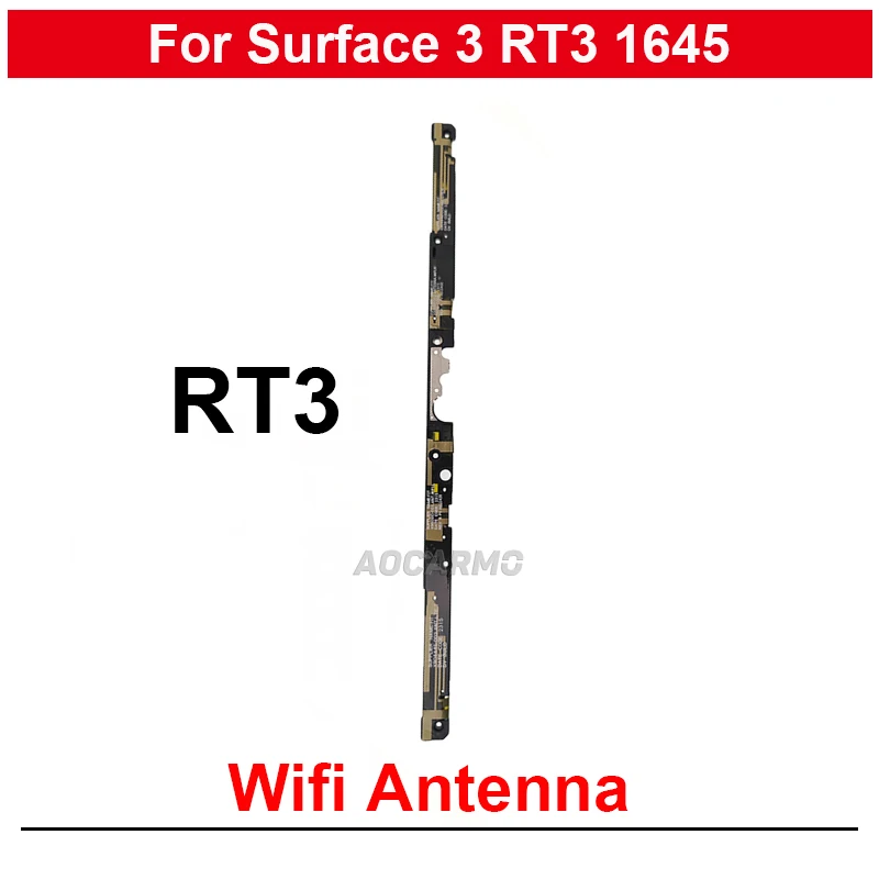 Сетевой модуль антенны сигнала Wi-Fi, гибкий кабель для ремонта Microsoft Surface 3 RT3 1645
Сетевой модуль антенны сигнала Wi-Fi, гибкий кабель для ремонта Microsoft Surface 3 RT3 1645