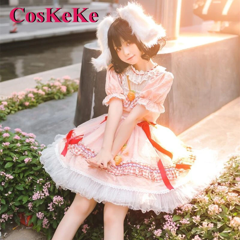 CosKeKe Tewi Inaba Anime Game Touhou Project Cosplay Costumes Gorgeous Sweet Uniform Dress Halloween Party Role Play Clothing
CosKeKe Tewi Inaba Anime Game Touhou Project Cosplay Costumes Gorgeous Sweet Uniform Dress Halloween Party Role Play Clothing