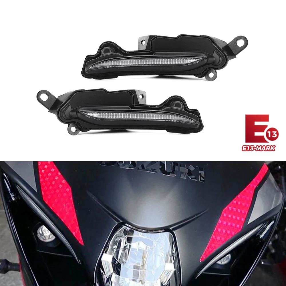 Front Headlight Fog Decorative Position Side Light Fit For SUZUKI GSXR1000 2017 2018 2019 2020 2021 2022 2023 2024 K17 L7
Front Headlight Fog Decorative Position Side Light Fit For SUZUKI GSXR1000 2017 2018 2019 2020 2021 2022 2023 2024 K17 L7