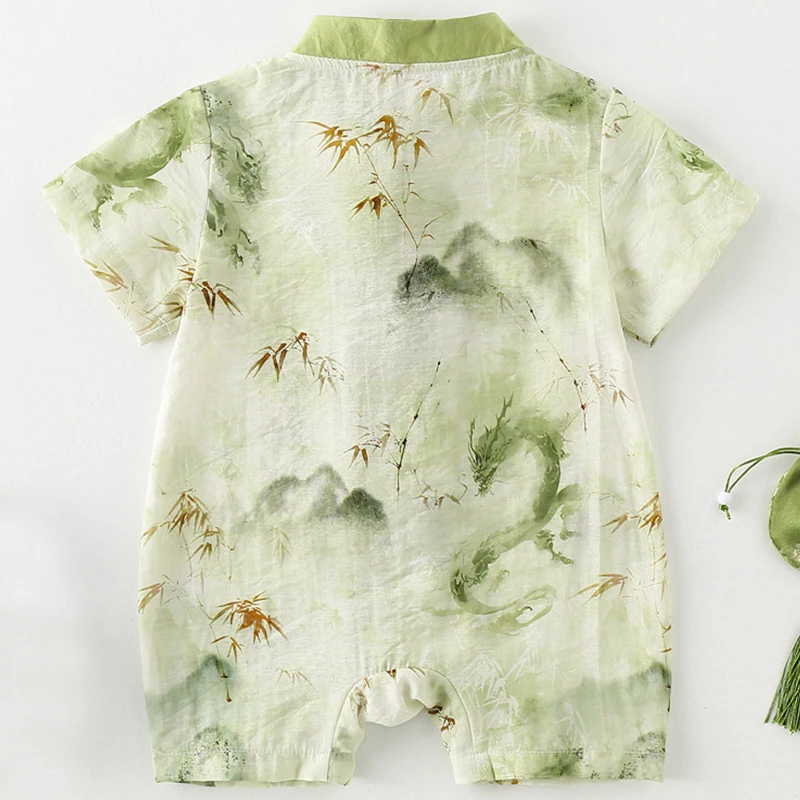 2Piece Summer Jumpsuits Baby Boy Clothes 0 3 Months Chinese Style Fashion Cute Print Short Sleeve Rompers Newborn Items BC2131
2Piece Summer Jumpsuits Baby Boy Clothes 0 3 Months Chinese Style Fashion Cute Print Short Sleeve Rompers Newborn Items BC2131