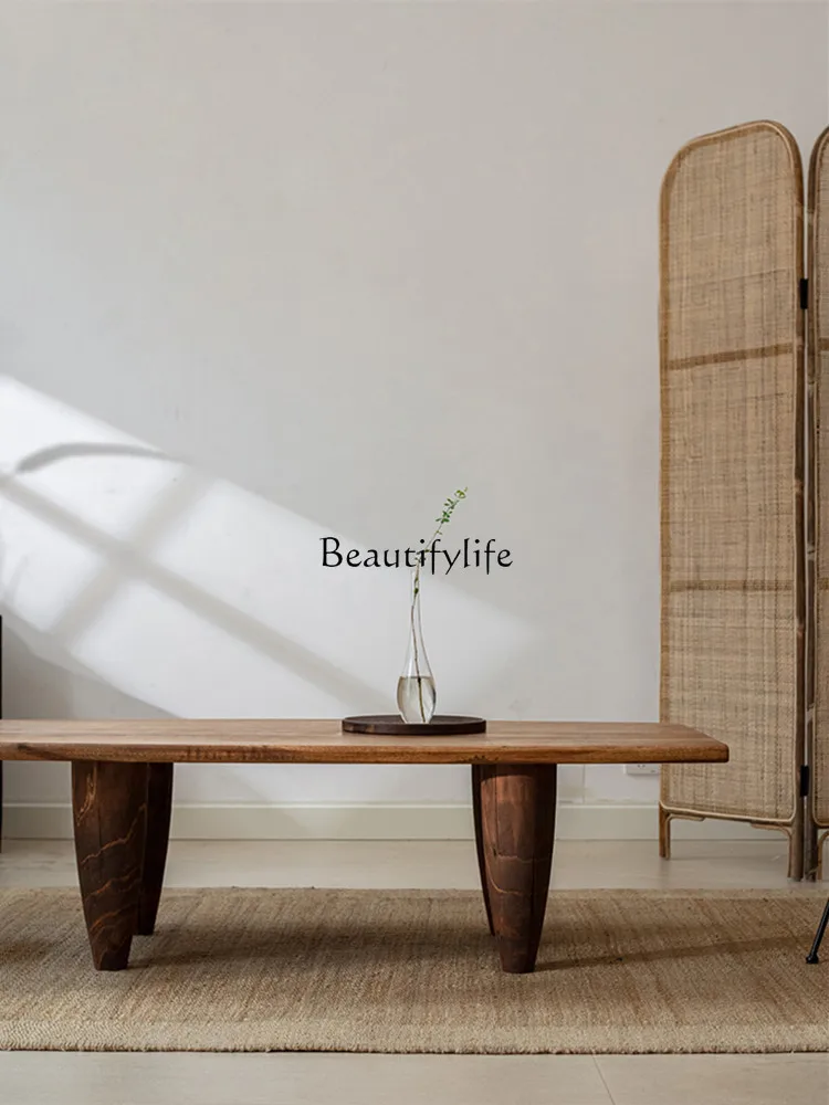 Retro Style Tea Table Japanese Style Living Room Home Solid Wood Silent Small Low Table
Retro Style Tea Table Japanese Style Living Room Home Solid Wood Silent Small Low Table