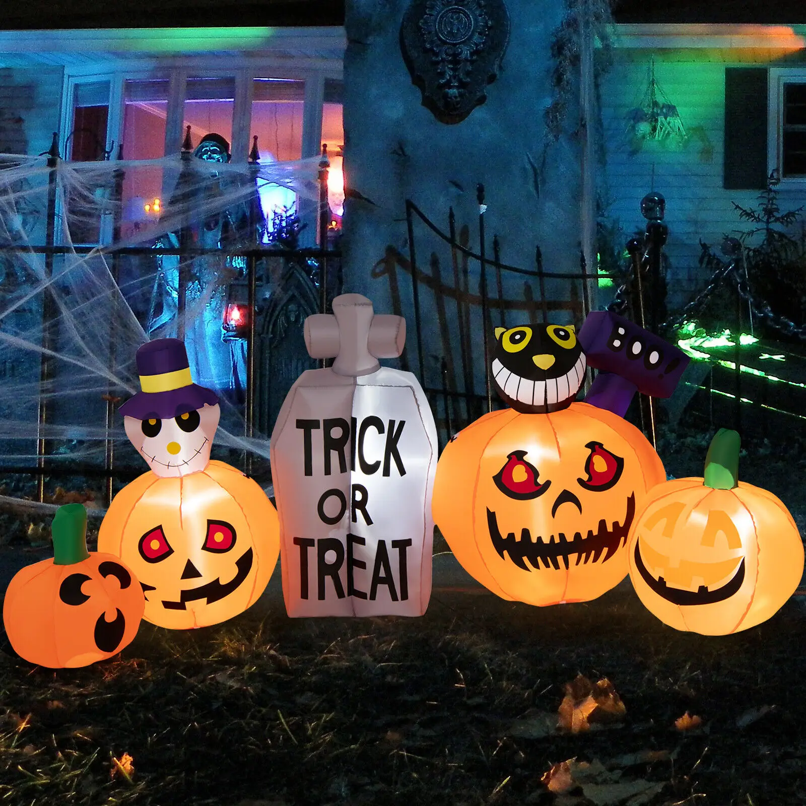 Costway 8 FT Long Halloween Inflatable Pumpkins Blow up Pumpkin Patch Lantern Decoration
Costway 8 FT Long Halloween Inflatable Pumpkins Blow up Pumpkin Patch Lantern Decoration