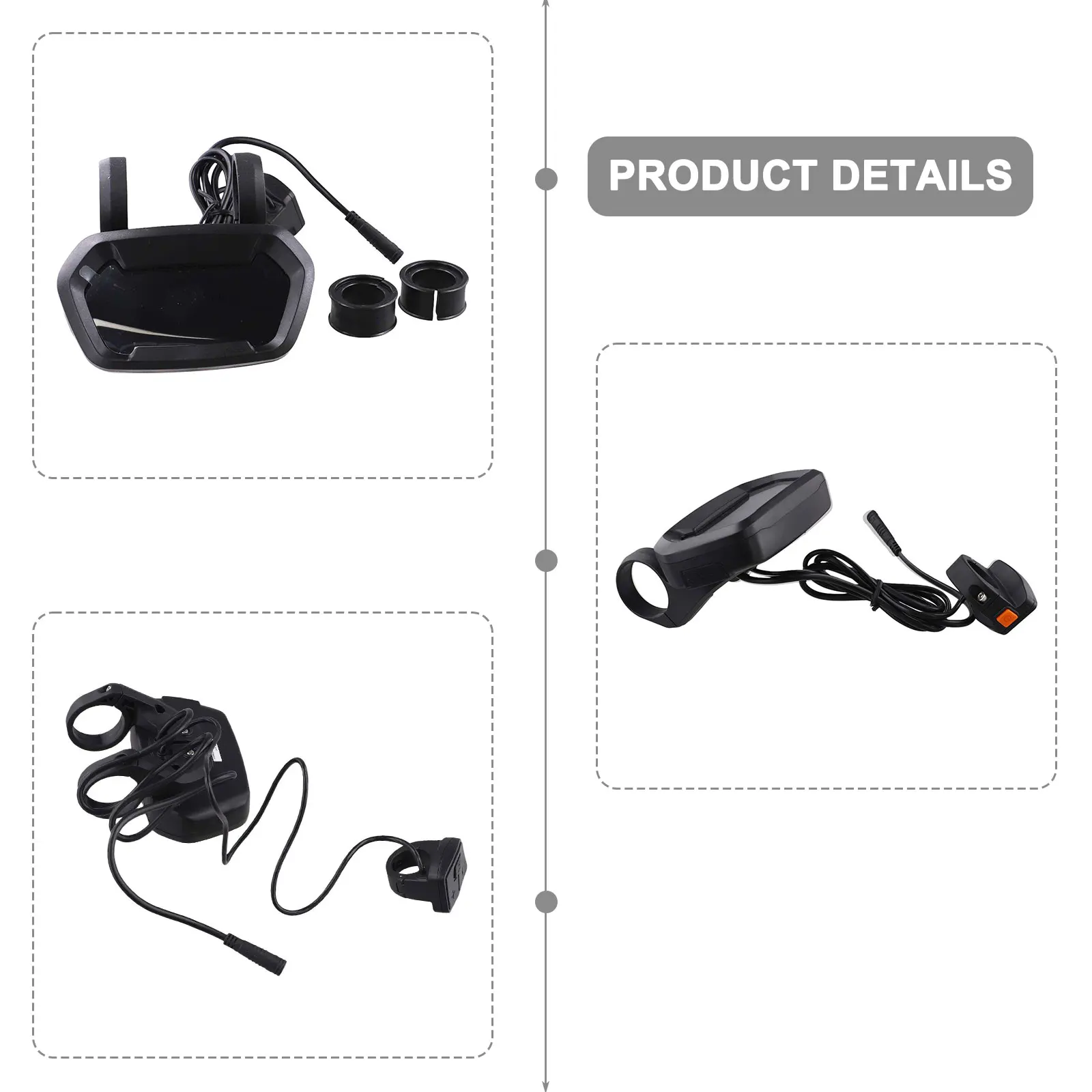 3.5 Inch Waterproof DZ43 Colorful Display Electric Bicycle Accessory Gear Display IPX5 Waterproof Capability Power Indicator
3.5 Inch Waterproof DZ43 Colorful Display Electric Bicycle Accessory Gear Display IPX5 Waterproof Capability Power Indicator