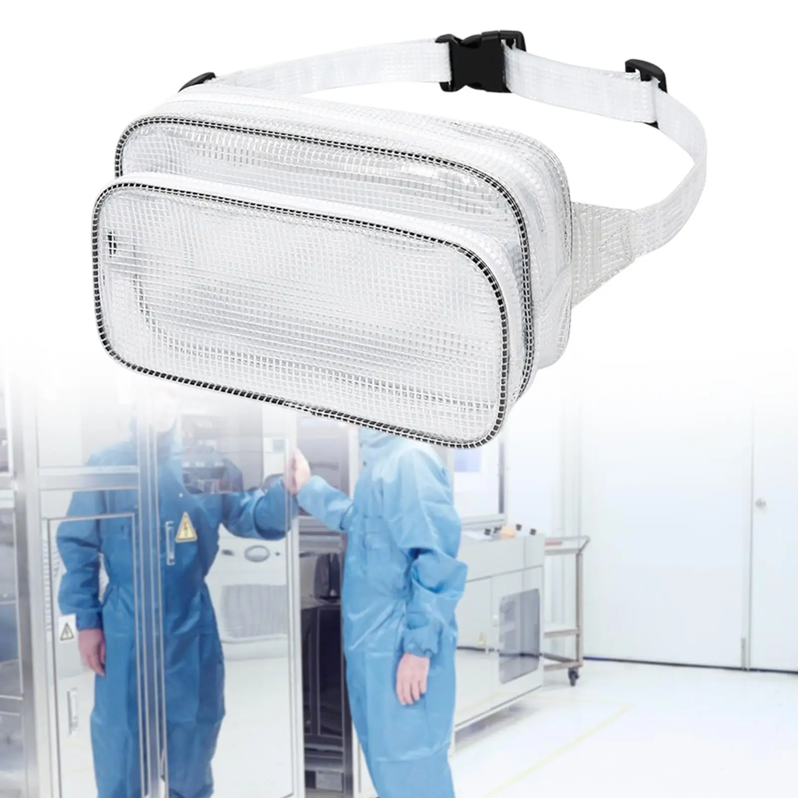 Transparent PVC Waist Bag Anti Static Cleanroom Toolbag Practical Portable Professional Clear Fanny Pack for Beaches Camping
Transparent PVC Waist Bag Anti Static Cleanroom Toolbag Practical Portable Professional Clear Fanny Pack for Beaches Camping
