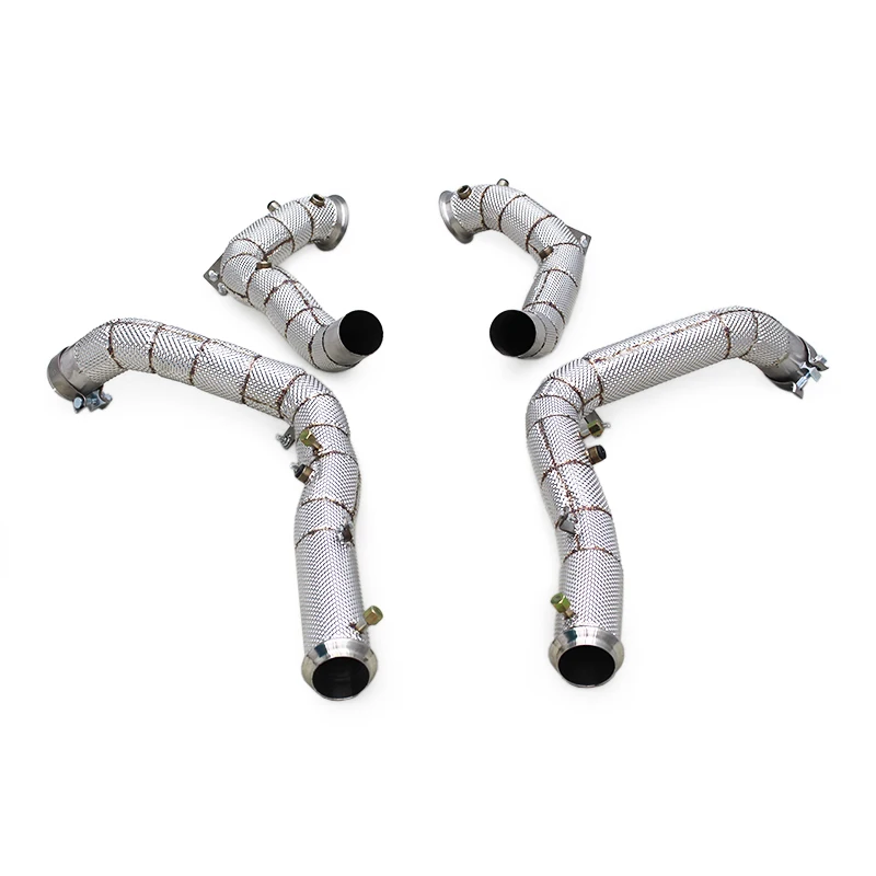 Yooking Heat Shield Downpipe For Mercedes-Benz G63 AMG W465 4.0T 2024-2025 Upgrade Free Flow Header With OPF
Yooking Heat Shield Downpipe For Mercedes-Benz G63 AMG W465 4.0T 2024-2025 Upgrade Free Flow Header With OPF