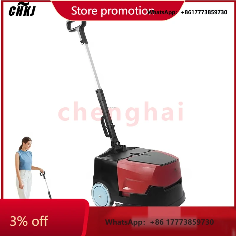 CHKJ-2025NEWFloor Cleaning Machine Lithium Battery Powered Automatic Vacuum Handheld Commercial Floor Scrubber Dryer Smart Clean
CHKJ-2025NEWFloor Cleaning Machine Lithium Battery Powered Automatic Vacuum Handheld Commercial Floor Scrubber Dryer Smart Clean