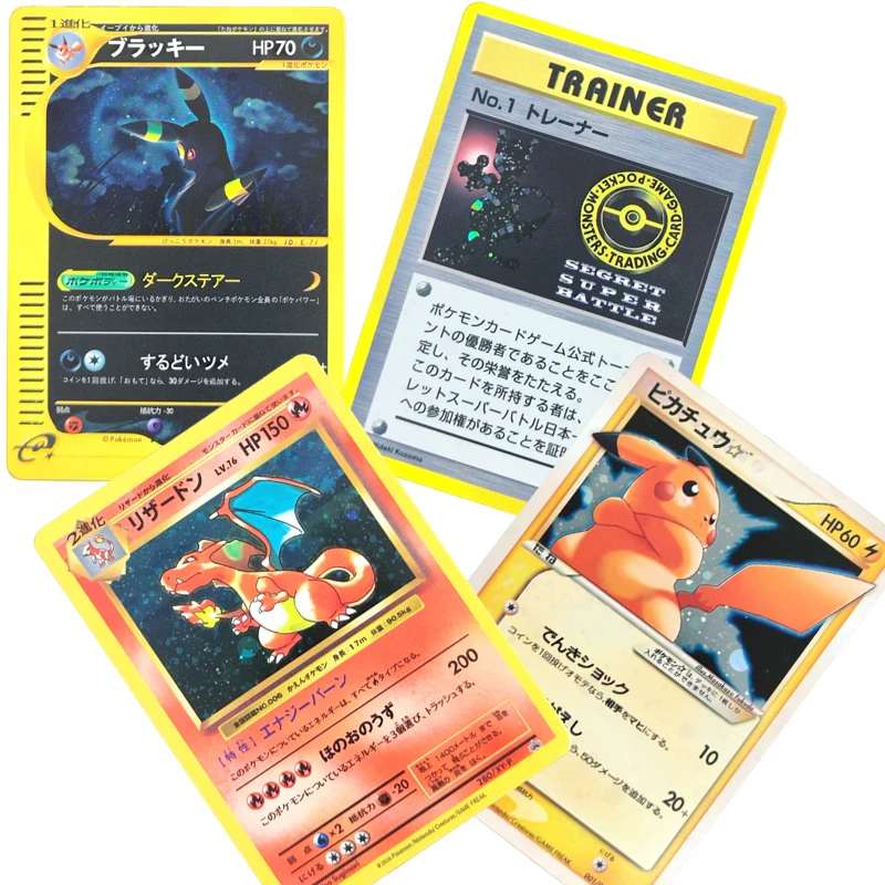 DIY Proxy PTCG BKM японский Чаризард Mewtwo Пикачу Umbreon Latias Latios коллекция хобби карта игрушка для детей подарок
DIY Proxy PTCG BKM японский Чаризард Mewtwo Пикачу Umbreon Latias Latios коллекция хобби карта игрушка для детей подарок