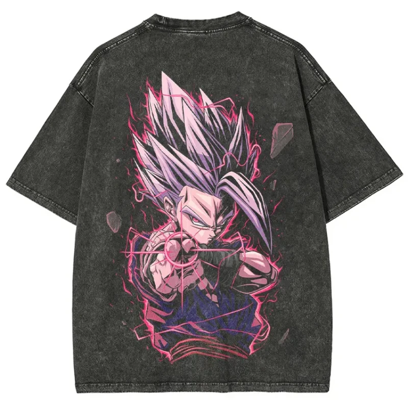 Dragon Ball Wukong Designer Printing Pattern Pure Cotton Washed Old Retro T-shirt High Quality Texture Unisex Y2K Anime Figure
Dragon Ball Wukong Designer Printing Pattern Pure Cotton Washed Old Retro T-shirt High Quality Texture Unisex Y2K Anime Figure