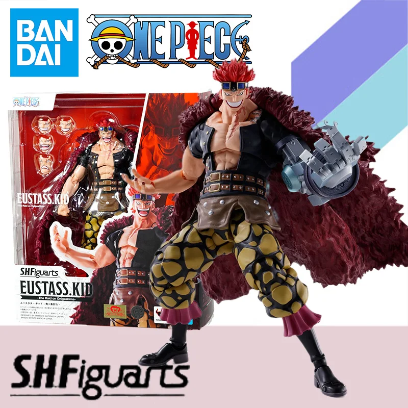 Bandai Original S.H.Figuarts SHF One Piece EUSTASS.KID Anime Action Figure Finished Model Kit Toy Gift for Children
Bandai Original S.H.Figuarts SHF One Piece EUSTASS.KID Anime Action Figure Finished Model Kit Toy Gift for Children